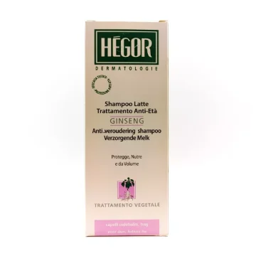 تصویر  شامپو کرمی احیا کننده و تقویت کننده مو آنتی ایج جینسینگ هگور - 200 میلی لیتر 