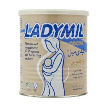 تصویر  پودر تقویت کننده بانوان لیدی میل کاکائو - 400 گرم